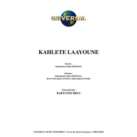 KAHLETE LAAYOUNE