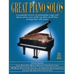 GREAT PIANO SOLOS THE FILM BOOK