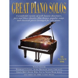 GREAT PIANO SOLOS THE PLATINUM BOOK