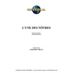L'UNE DES NÔTRES