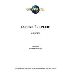 LA DERNIÈRE PLUIE