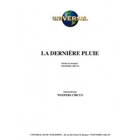 LA DERNIÈRE PLUIE