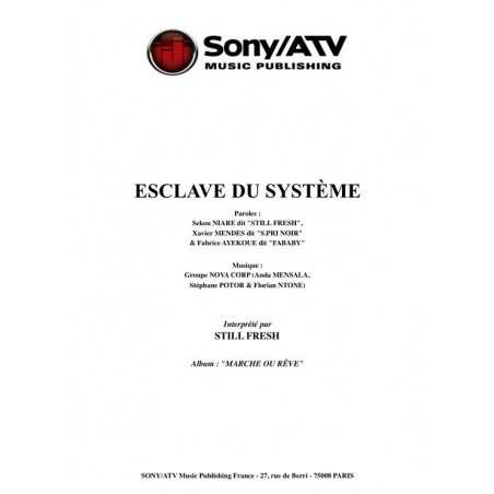 ESCLAVE DU SYSTÈME