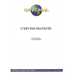 C'EST PAS MA FAUTE