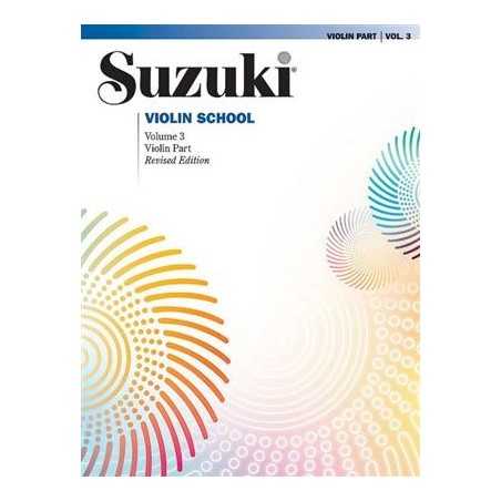 SUZUKI VIOLIN SCHOOL - VIOLON PART VOL.3