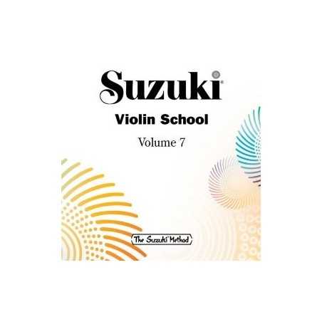 SUZUKI VIOLIN SCHOOL - VIOLON PART VOL.7 (+CD)