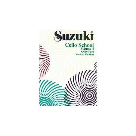 SUZUKI CELLO SCHOOL - VIOLONCELLE PART VOL.4