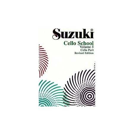 SUZUKI CELLO SCHOOL - VIOLONCELLE PART VOL.5