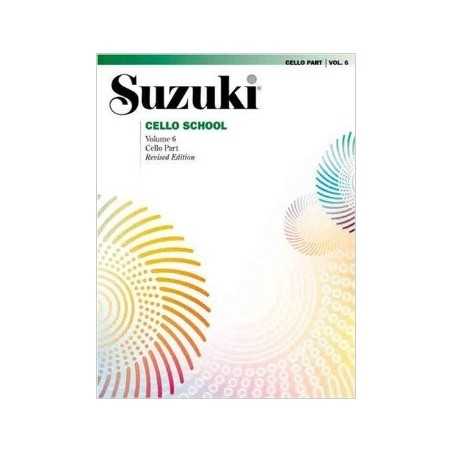 SUZUKI CELLO SCHOOL - VIOLONCELLE PART VOL.6