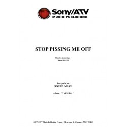 STOP PISSING ME OFF