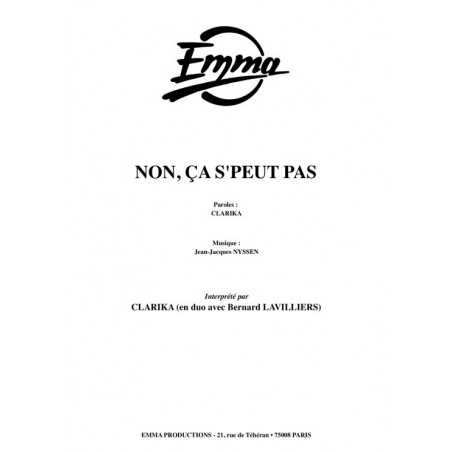 NON, ÇA S'PEUT PAS