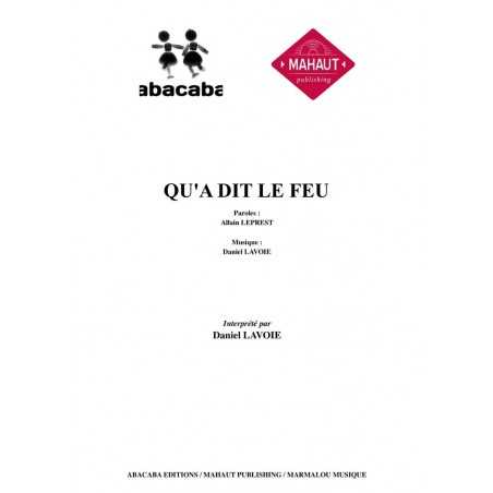 QU'A DIT LE FEU