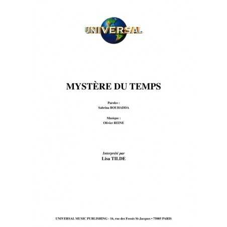 MYSTÈRE DU TEMPS