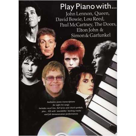 PLAY PIANO WITH LENNON, QUEEN, BOWIE... (+CD)