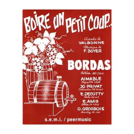 BOIRE UN PETIT COUP...