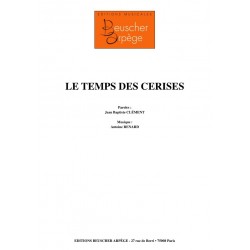LE TEMPS DES CERISES