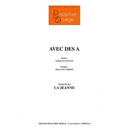 AVEC DES A