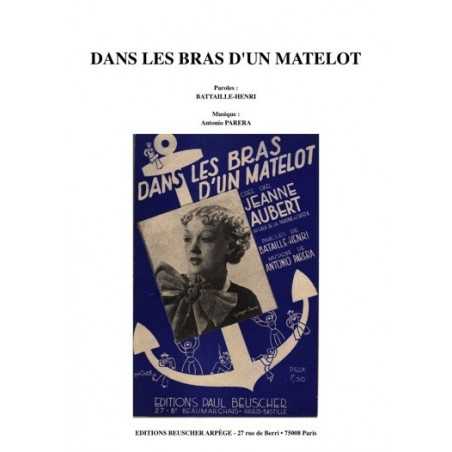 DANS LES BRAS D'UN MATELOT