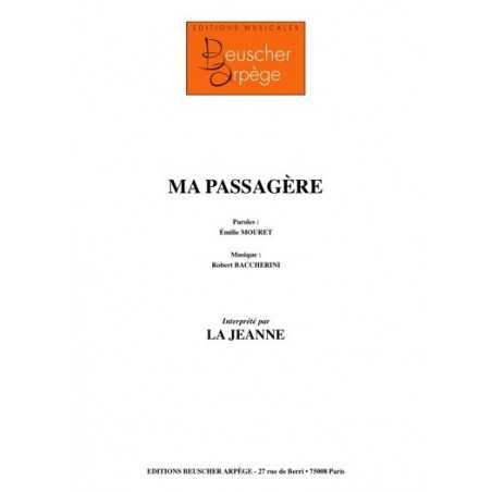 MA PASSAGÈRE