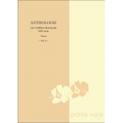 ANTHOLOGIE DE L'OPÉRA...