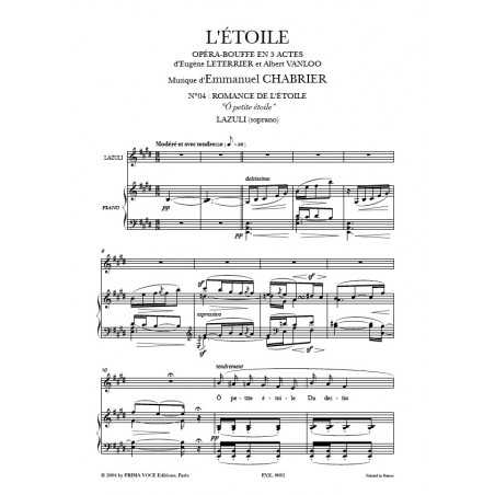 Ô PETITE ÉTOILE