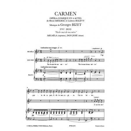 PARLE-MOI DE MA MÈRE (CARMEN)
