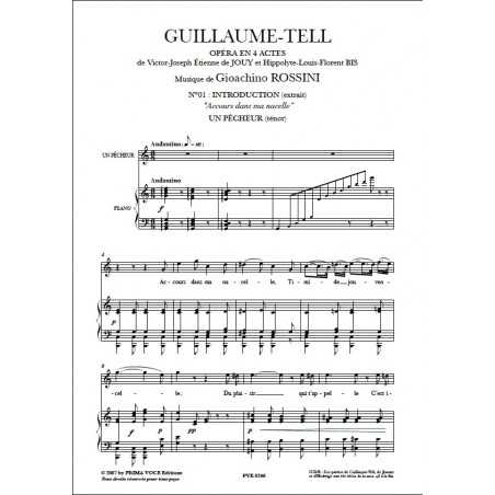 ACCOURS DANS MA NACELLE (GUILLAUME-TELL)