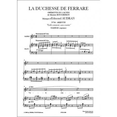 VOILÀ COMMENT, SANS CRAINTE