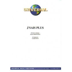 J'SAIS PLUS