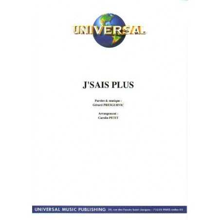 J'SAIS PLUS