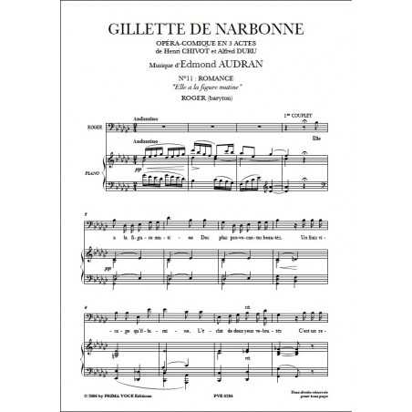 ELLE A LA FIGURE MUTINE (GILLETTE DE NARBONNE)