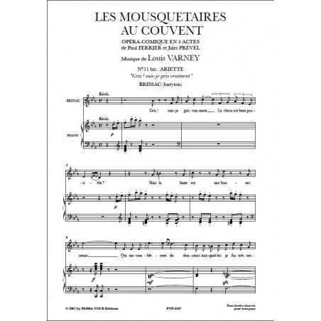 GRIS ! SUIS-JE GRIS VRAIMENT (LES MOUSQUETAIRES AU COUVENT)