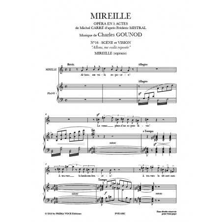 ALLONS, ME VOILÀ REPOSÉE (MIREILLE)