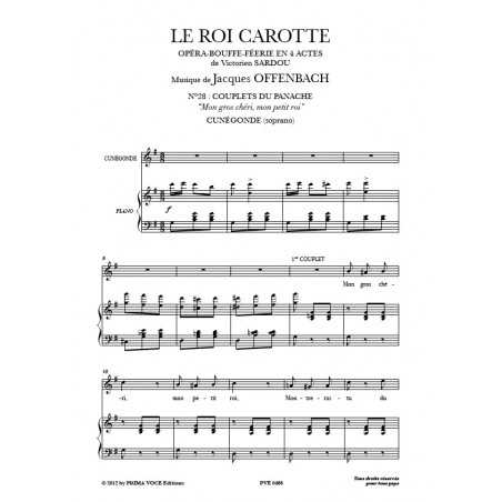 MON GROS CHÉRI, MON PETIT ROI (LE ROI CAROTTE)
