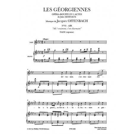 GÉORGIENNES (LES) - AH ! VRAIMENT, C’EST CHARMANT