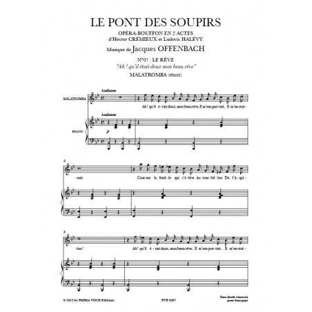 AH ! QU'IL ÉTAIT DOUX, MON BEAU RÊVE