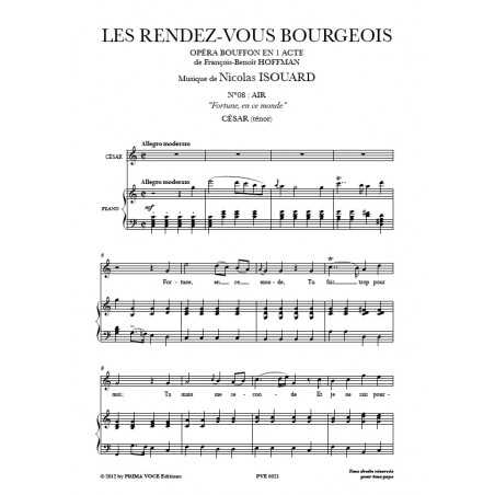 FORTUNE, EN CE MONDE (LES RENDEZ-VOUS BOURGEOIS)