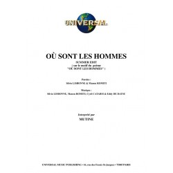OÙ SONT LES HOMMES
