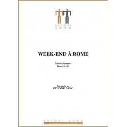 Partition WEEK END À ROME Étienne Daho
