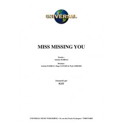 MISS MISSING YOU