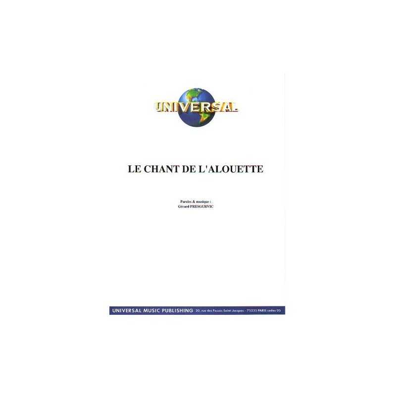 LE CHANT DE L'ALOUETTE