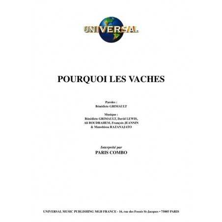 POURQUOI LES VACHES