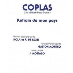 COPLAS (REFRAIN DE MON PAYS)