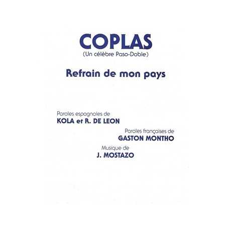 COPLAS (REFRAIN DE MON PAYS)