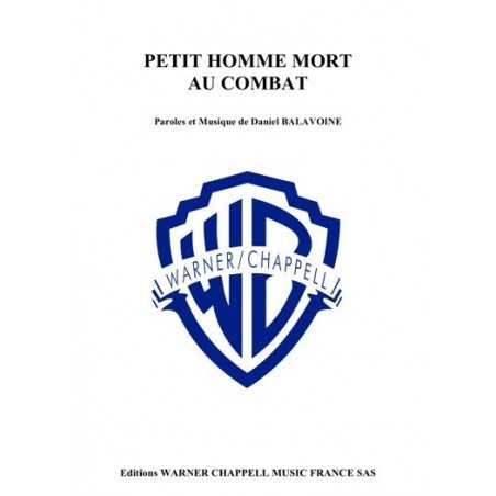 PETIT HOMME MORT AU COMBAT
