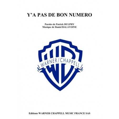 Y'A PAS DE BON NUMERO