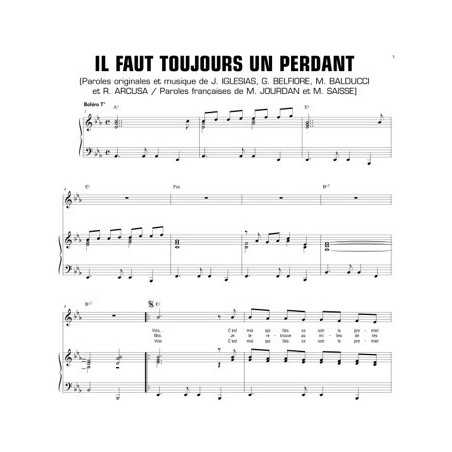 IL FAUT TOUJOURS UN PERDANT
