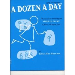 A DOZEN A DAY LIVRE 1 (BLEU)