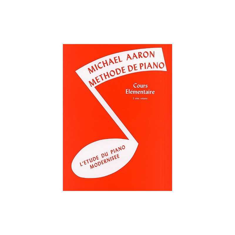 METHODE DE PIANO COURS ELEMENTAIRE AARON