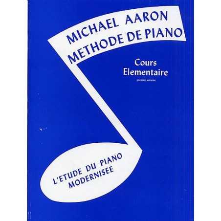 METHODE DE PIANO COURS ELEMENTAIRE 1ER VOLUME
